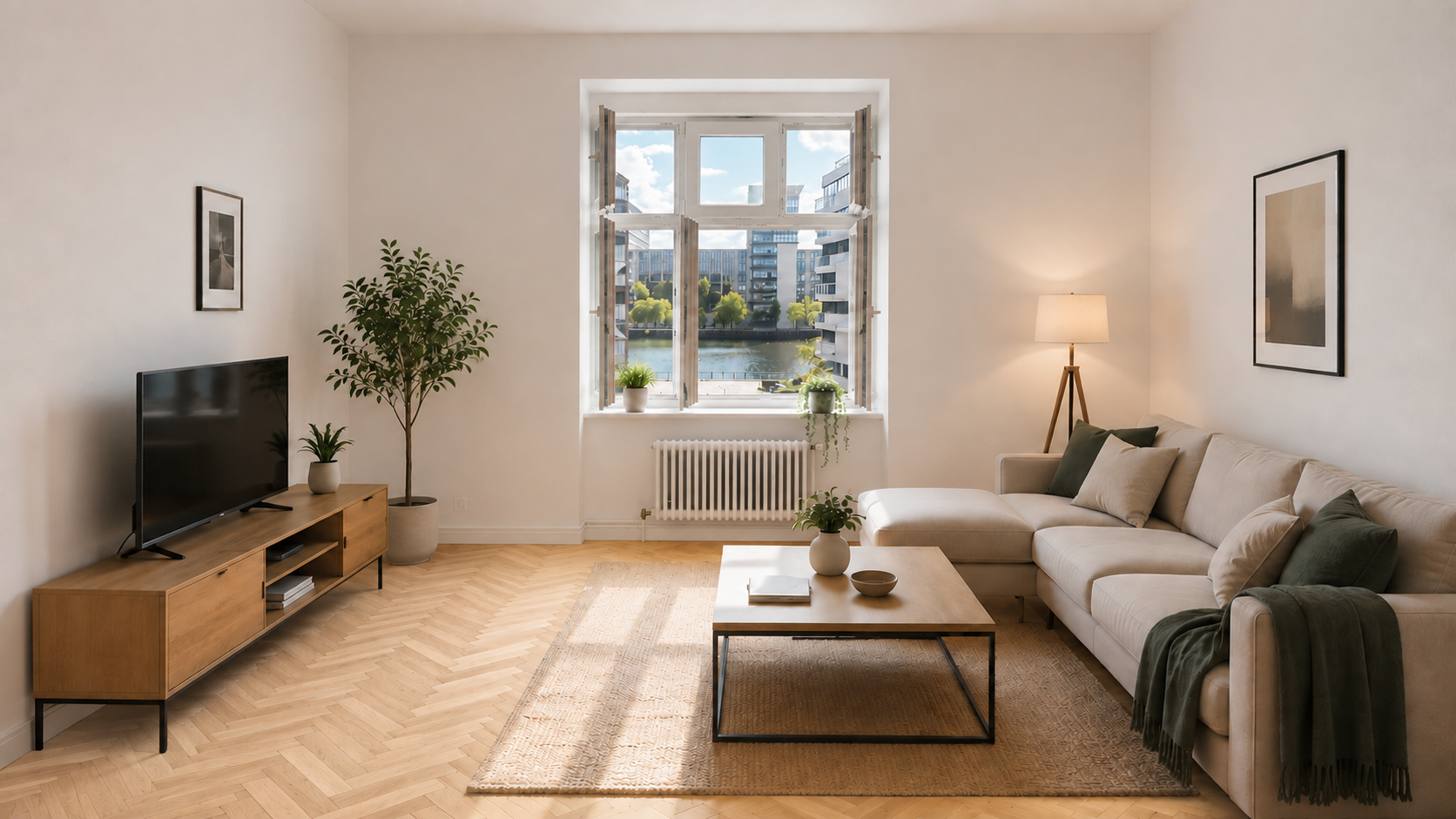 Direkter Spreeblick | 107 m² bezugsfrei | Aufzug | provisionsfrei | 3–4 Zimmer