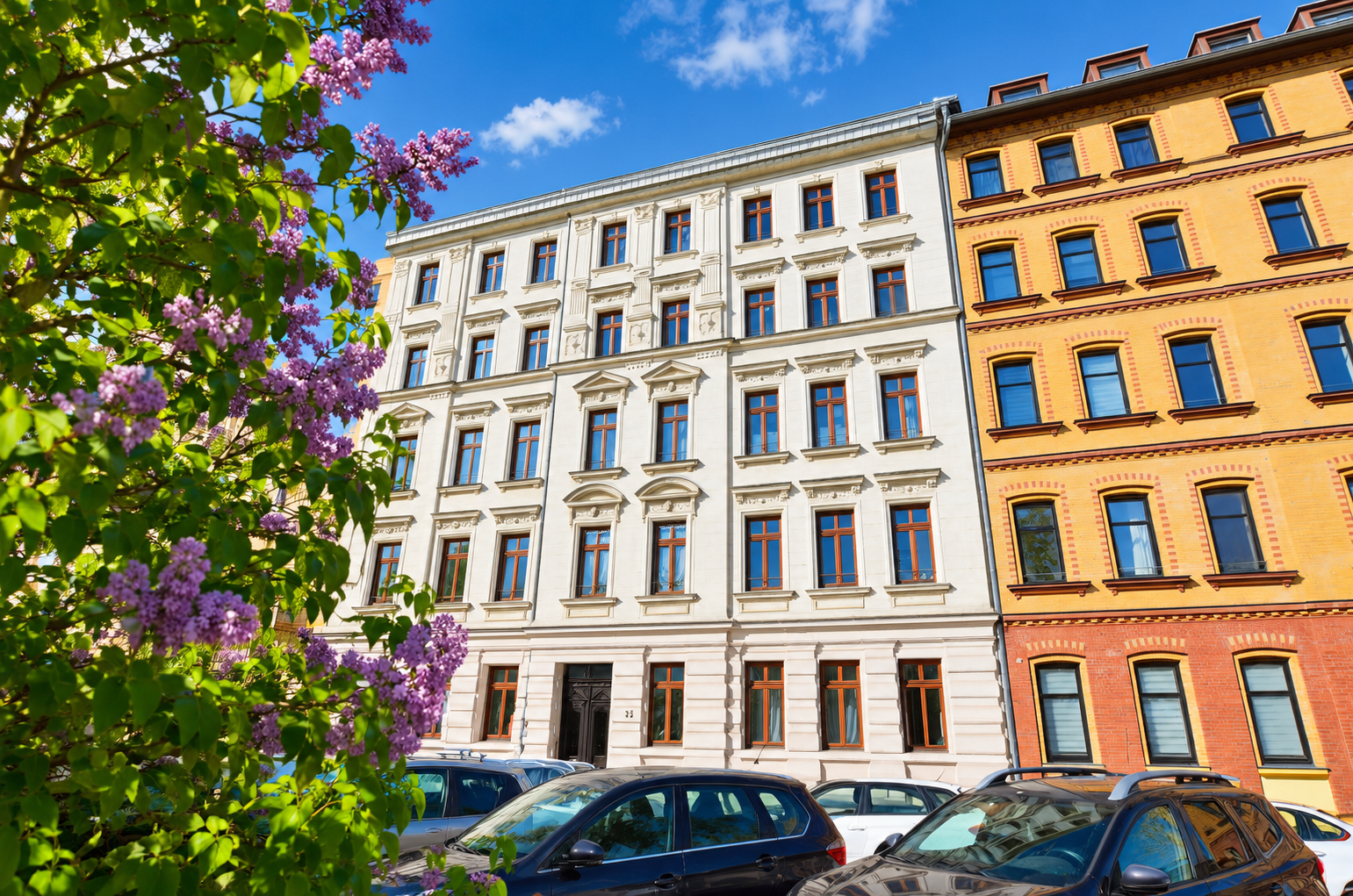 Helle Altbauwohnung im Zentrum von Leipzig