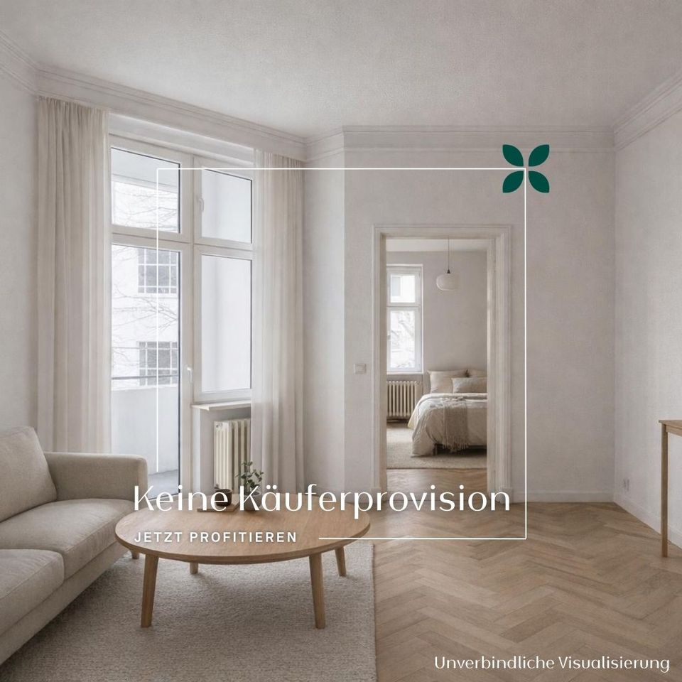 2-Zimmer Wohnung mit Balkon am Bundesplatz *Ohne Käuferprovision
