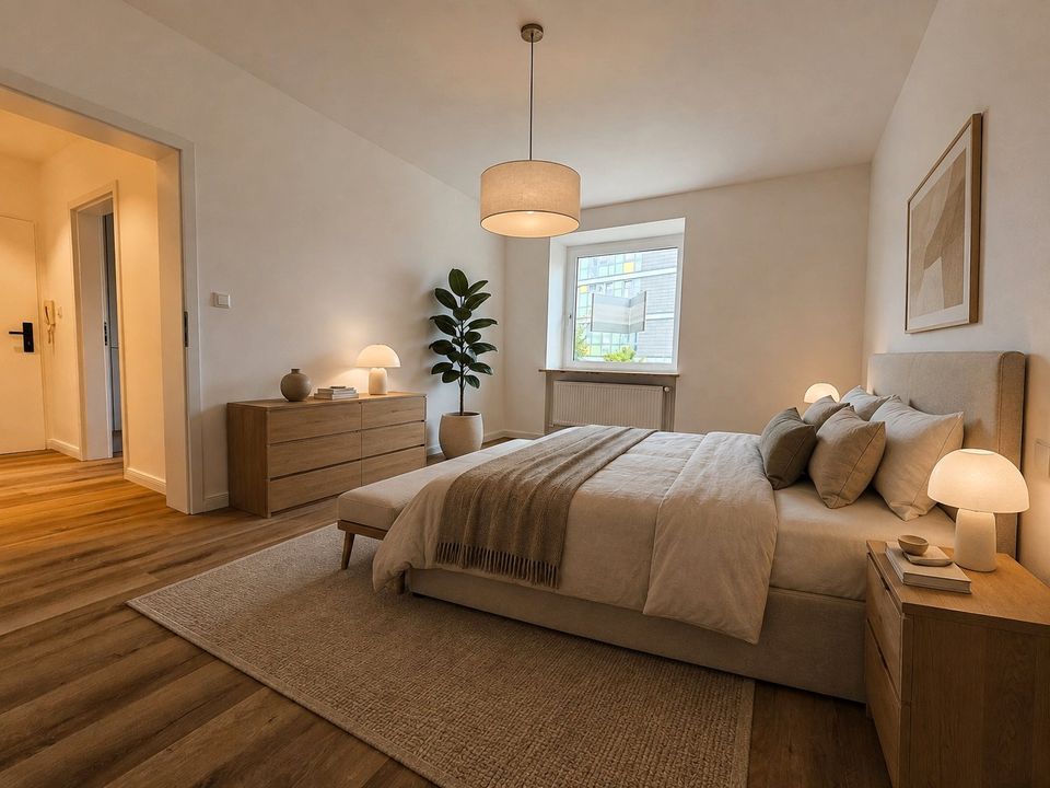 HH-Sasel | 73 m² frisch modernisiert | Südloggia | provisionsfrei