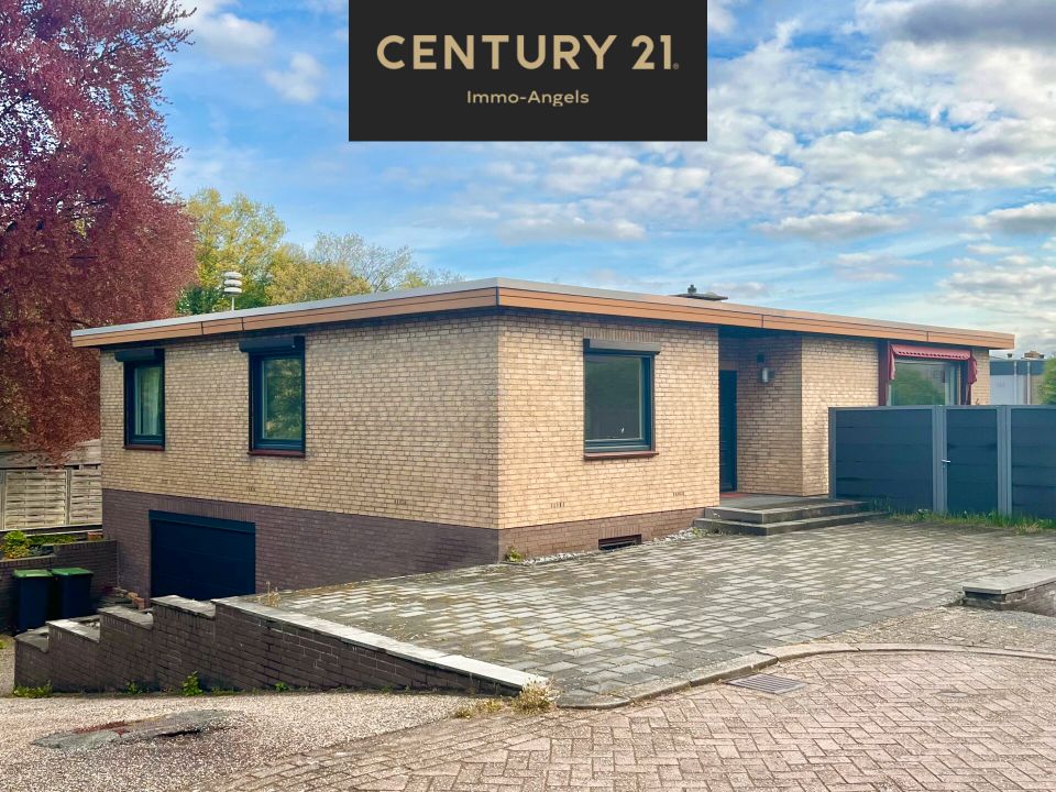 Wohnen auf einer Ebene: Freistehender Bungalow in ruhiger Sackgasse mit viel Privatsphäre - KERKRADE