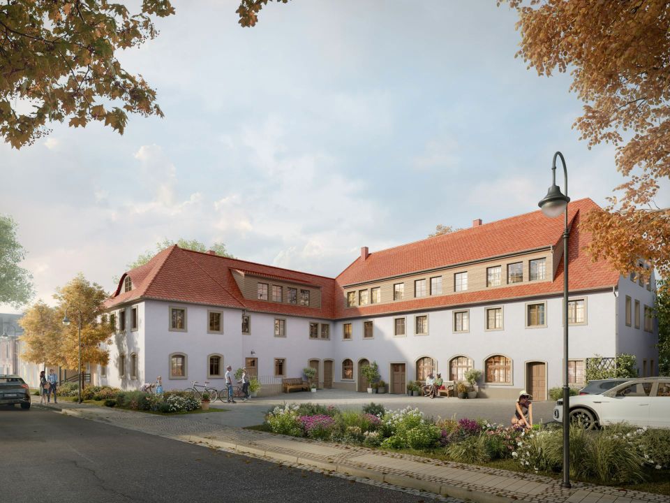 Maisonettewohnung im Reihenhausstil mit Denkmalabschreibung für Eigennutzer
