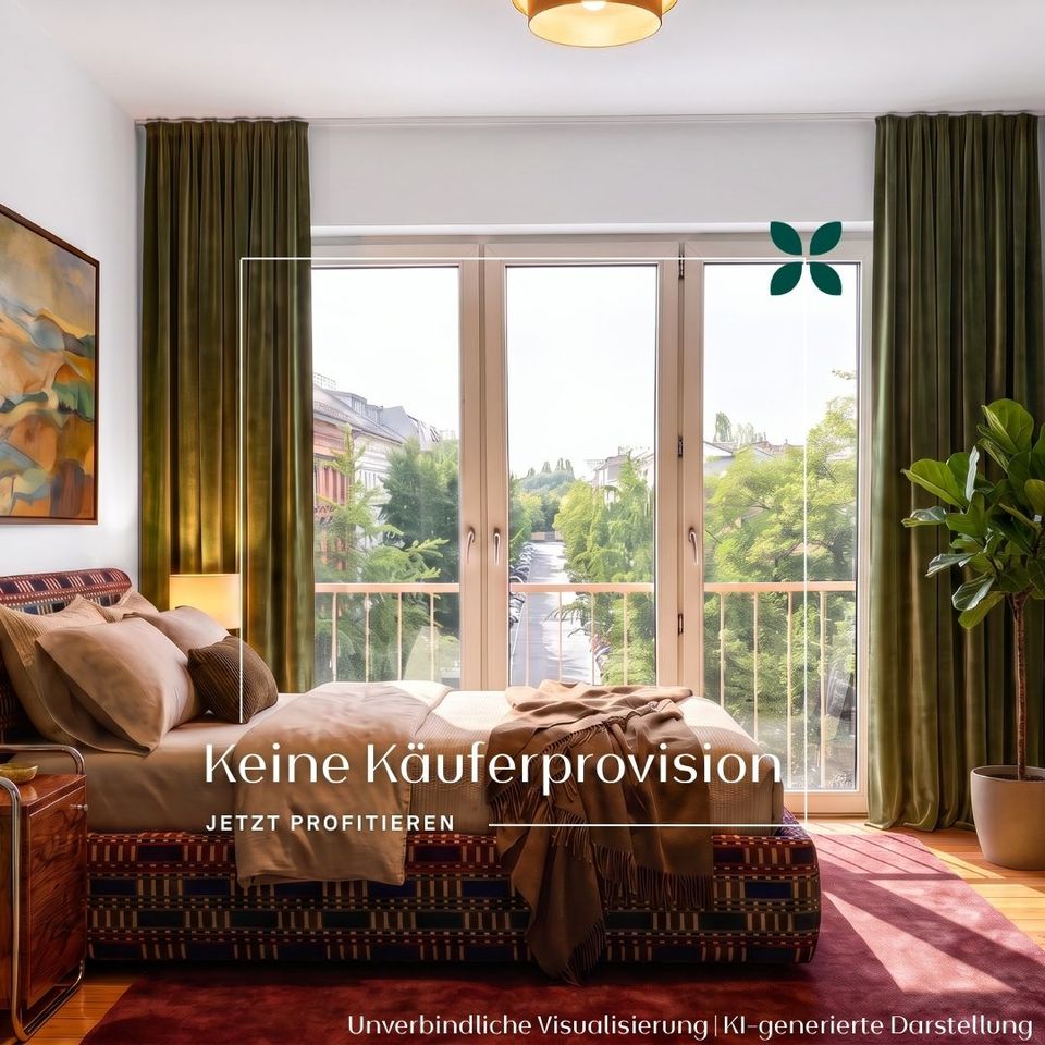 Altbaucharme trifft Gestaltungsspielraum 2-Zimmer-Altbauwohnung in Kreuzberg *Keine Käuferprovision