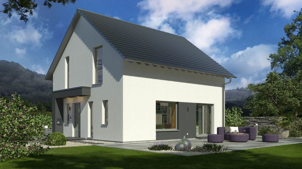 EINFAMILIENHAUS MIT OFFENER ARCHITEKTUR auf schönem Grundstück