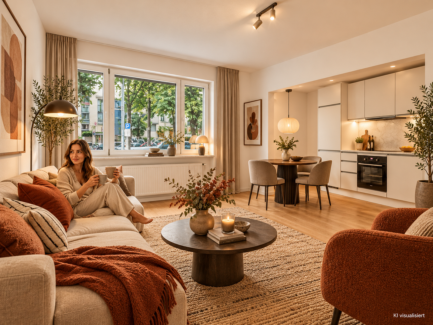 OHNE BALKON, DAFÜR CA. 5,2 % RENDITE | Sanierte 2 Zi. in der Au | provisionsfrei