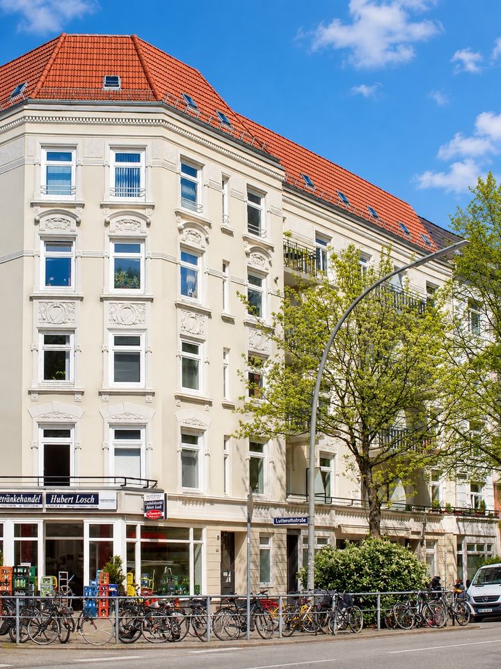 Altbauwohnung Eimsbüttel Südbalkon provisionsfrei von privat