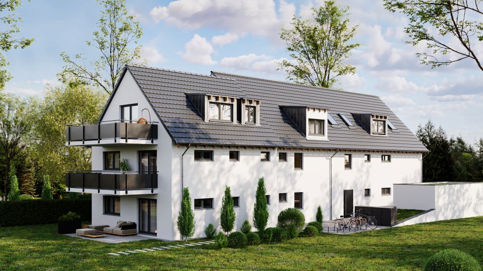 Neubau-Highlight in Moosach: Stilvolle 2‑Zimmer‑Wohnung mit Balkon