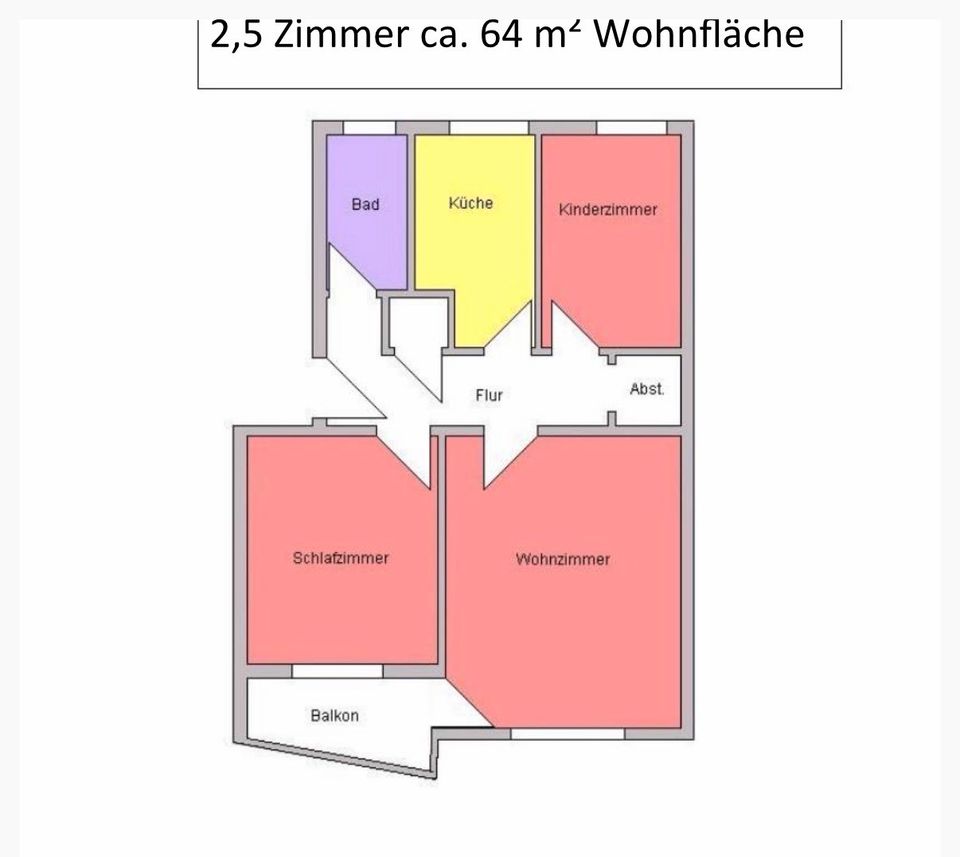 3 Zimmer Wohnung mit Garten Lankwitz - sofort bezugsfrei