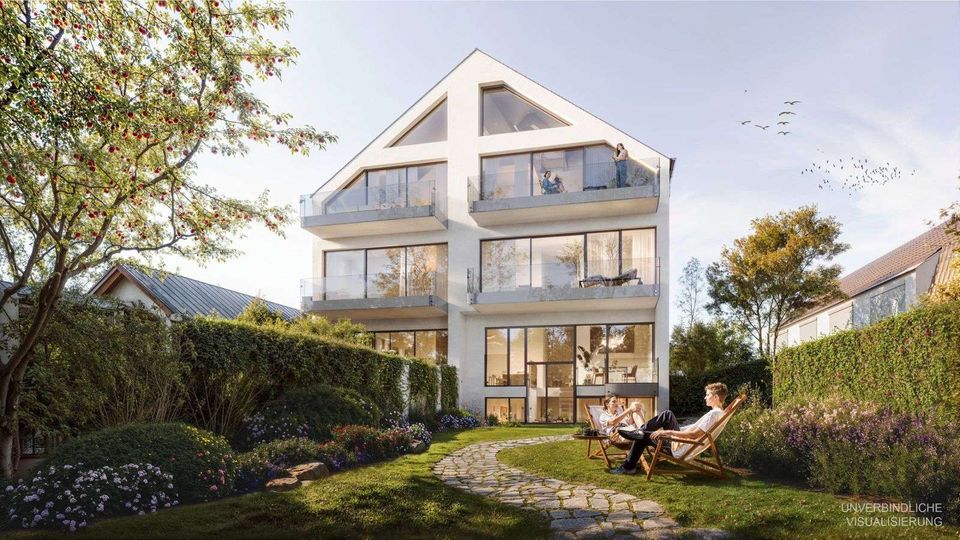 Charmante Maisonette-Wohnung mit Blicks ins Grüne und eigenem Gartenanteil (WE 2)