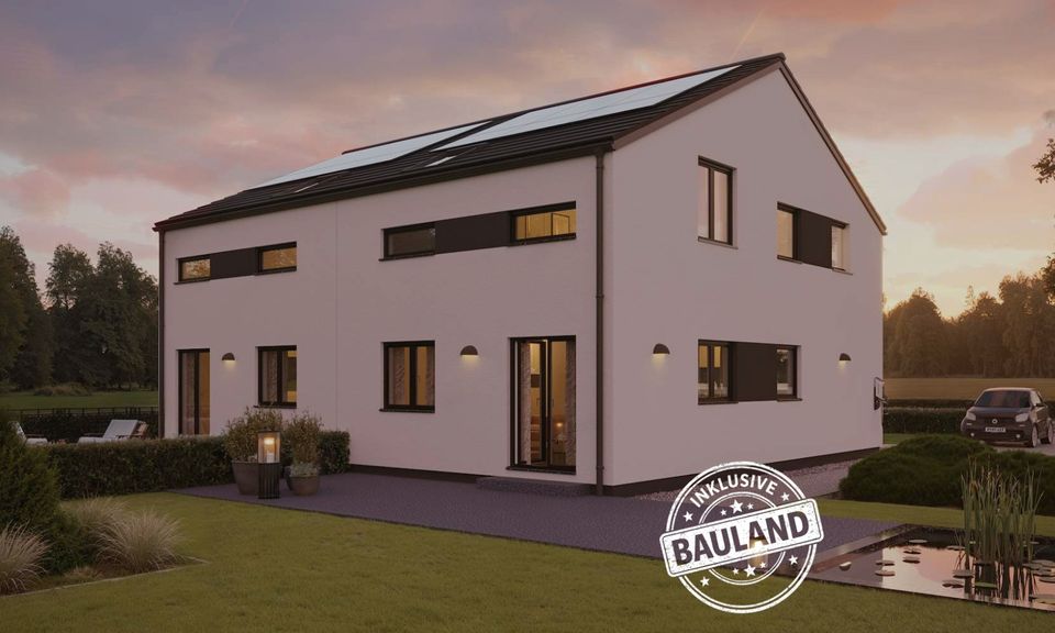 Neubau in Dachau-Ost: 115 m² Reihenhaus mit Keller, Garage & eigenem Garten
