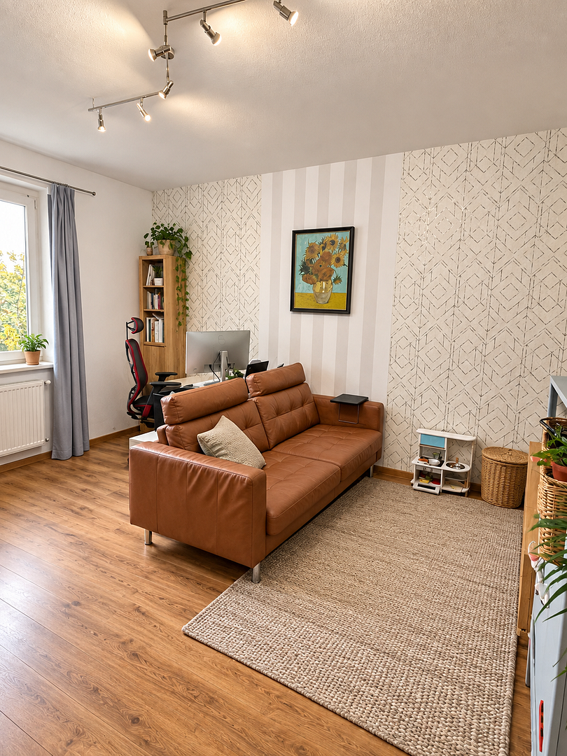 Charmante 2-Zimmer-Wohnung mit Balkon – frisch renoviert in zentraler Lage von Düsseldorf-Heerdt