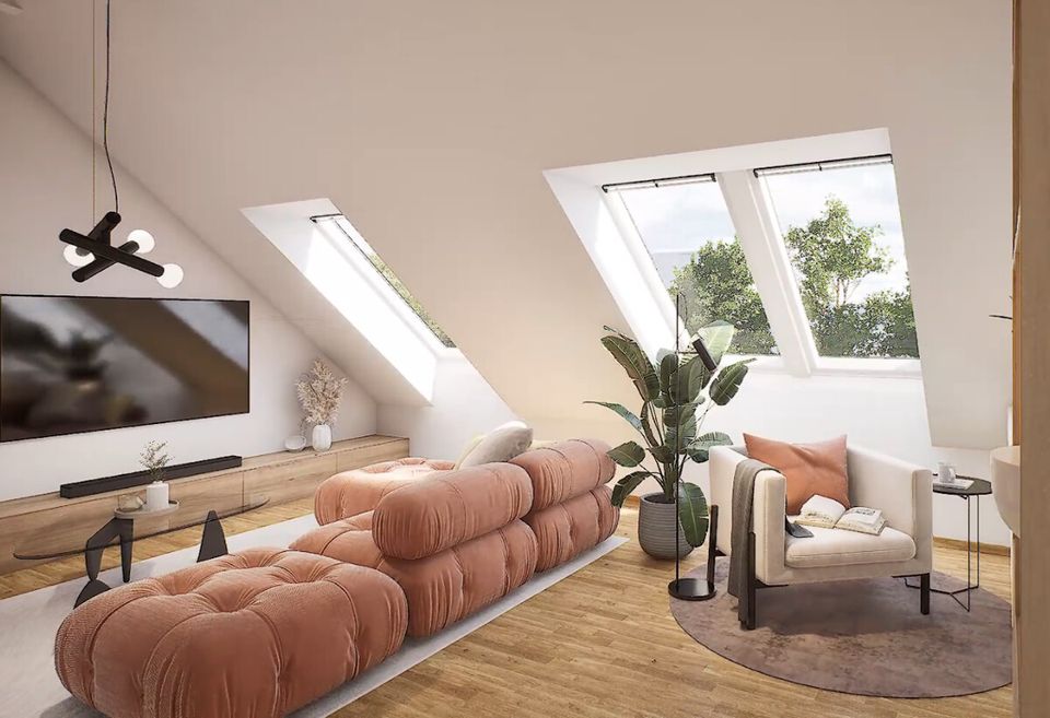 Lichtdurchflutete 3-Zimmer-Wohnung mit Flair