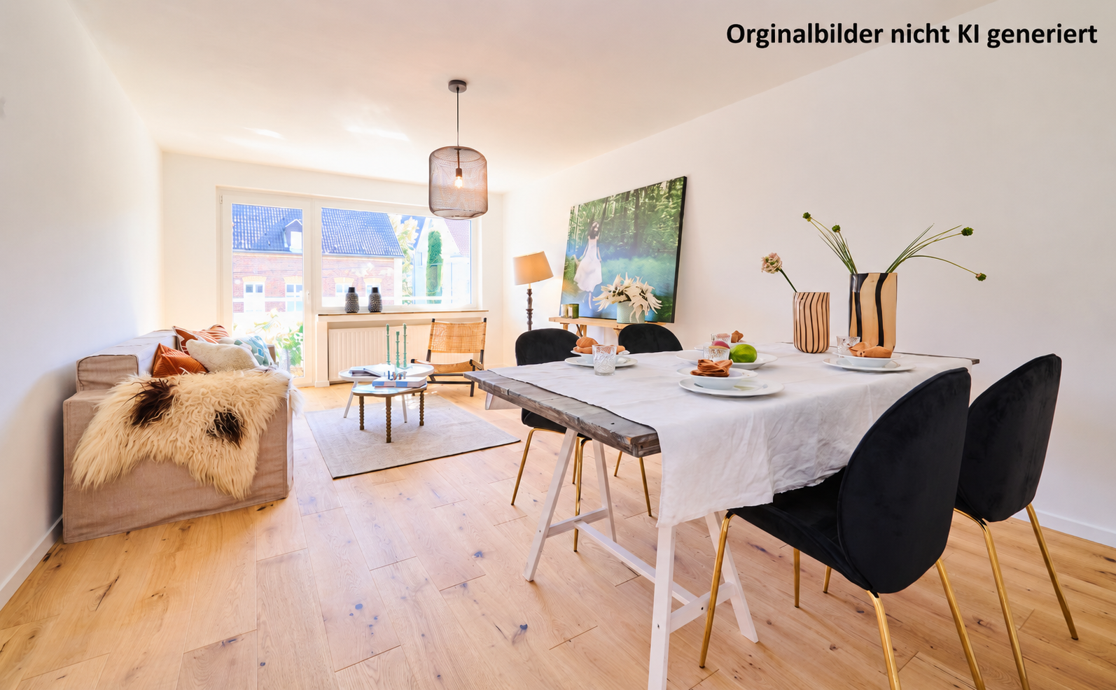 Bezugsfreie 3,5-Zimmer-Wohnung mit Balkon, neuem Bad & Eiche-Parkett