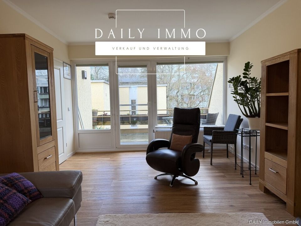 LEERSTAND - Sanierte 2-Zimmer-WE, inkl. Tiefgarenplatz, EBK, Balkon, Dusche, Traumhaft! PROV.-FREI