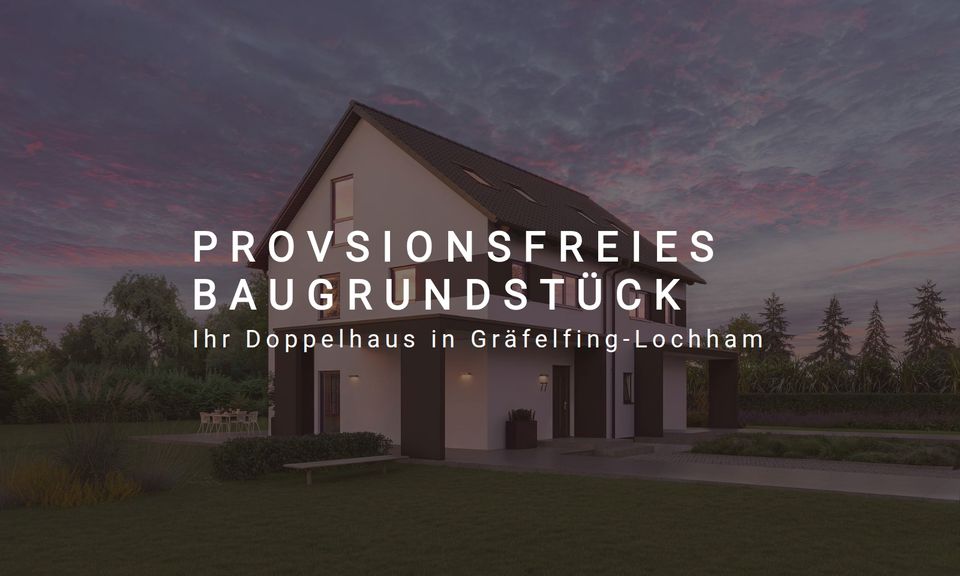⬜ Schlüsselfertiges Doppelhaus mit 142 m² in Gräfelfing 🖤
