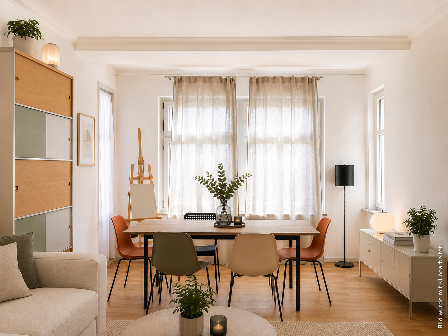 Frisch renoviert & sofort frei: 2,5-Zi.-Altbauwohnung mit hohen Decken nahe Marienplatz