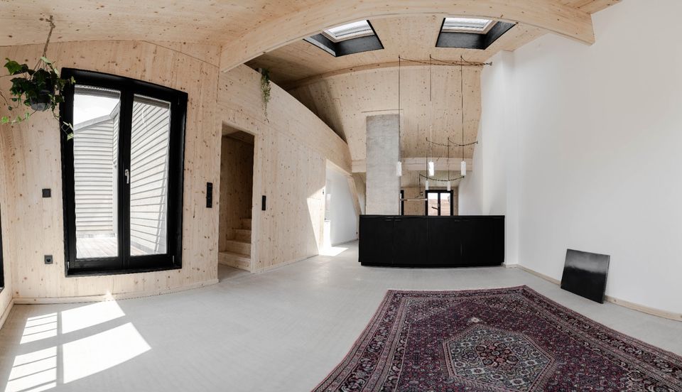 Dachgeschoss-Loft am Tempelhofer Feld Provisionsfrei von Privat