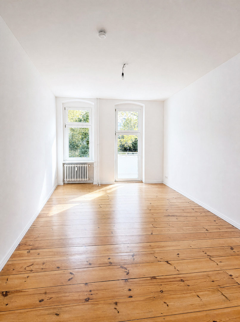 Schöne Altbauwohnung mit Balkon und Blick auf die Panke