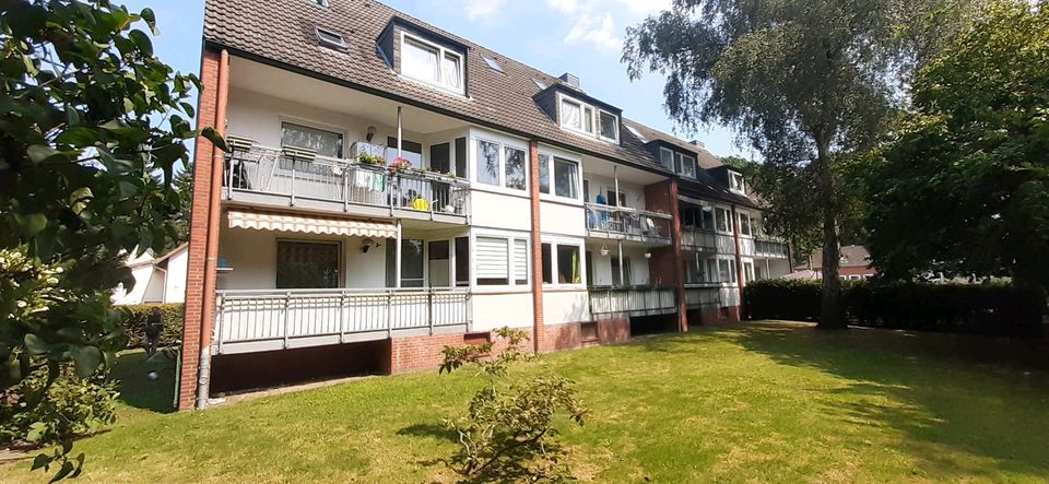 2,5 Zi. ETW v. Privat Garten sw Loggia hell Niendorf zentral