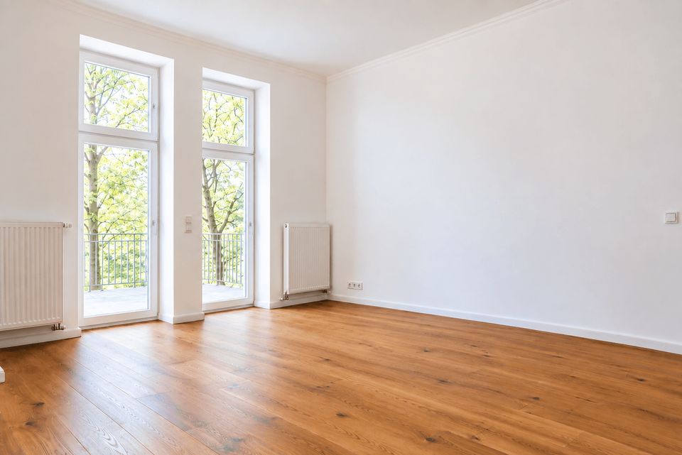 Zuhause ankommen - ruhig und hell wohnen mit Balkon zum grünen Hof