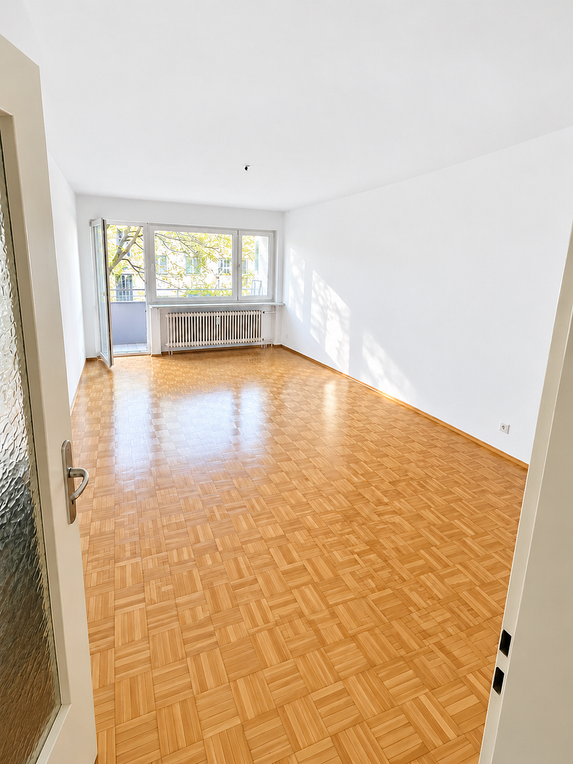 PROVISIONSFREI - WG-geeignete, bezugsfreie und ruhige 2-Zimmer-Wohnung mit Balkon