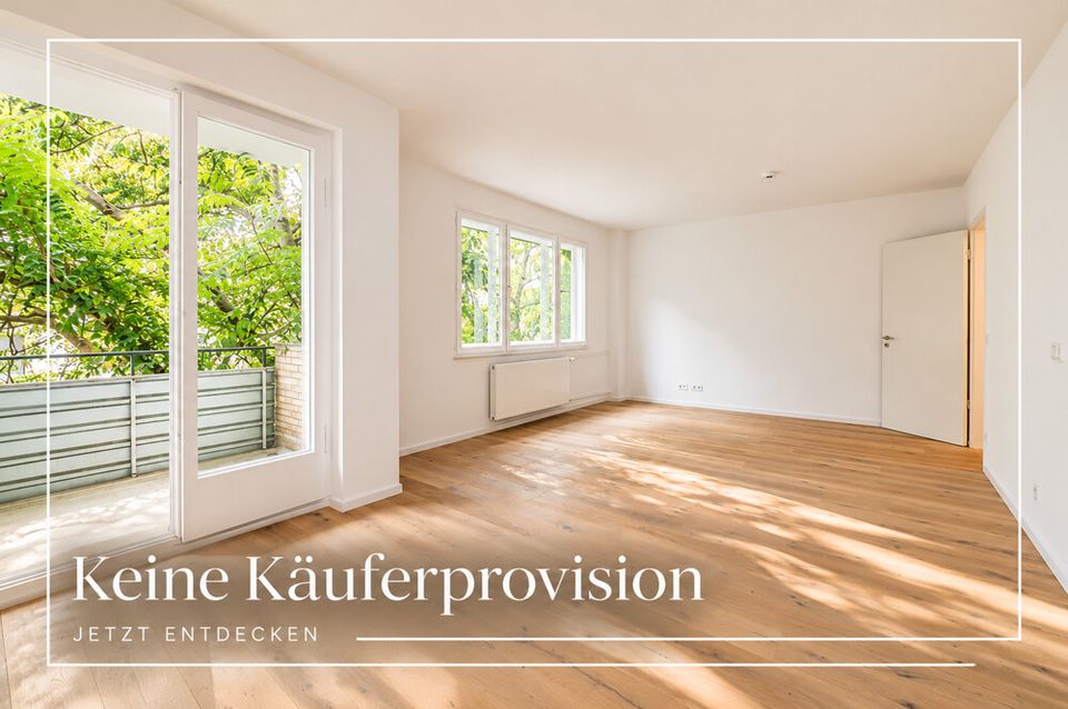 Berlin-Schöneberg | Sanierte 4-Zimmer-Wohnung mit Balkon | bezugsfertig und provisionsfrei!