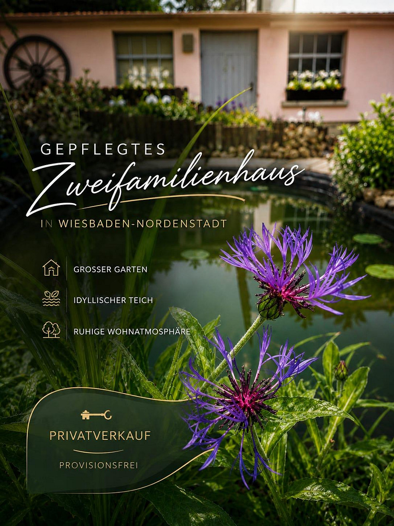 Zweifamilienhaus mit Charme, Platz und Perspektive