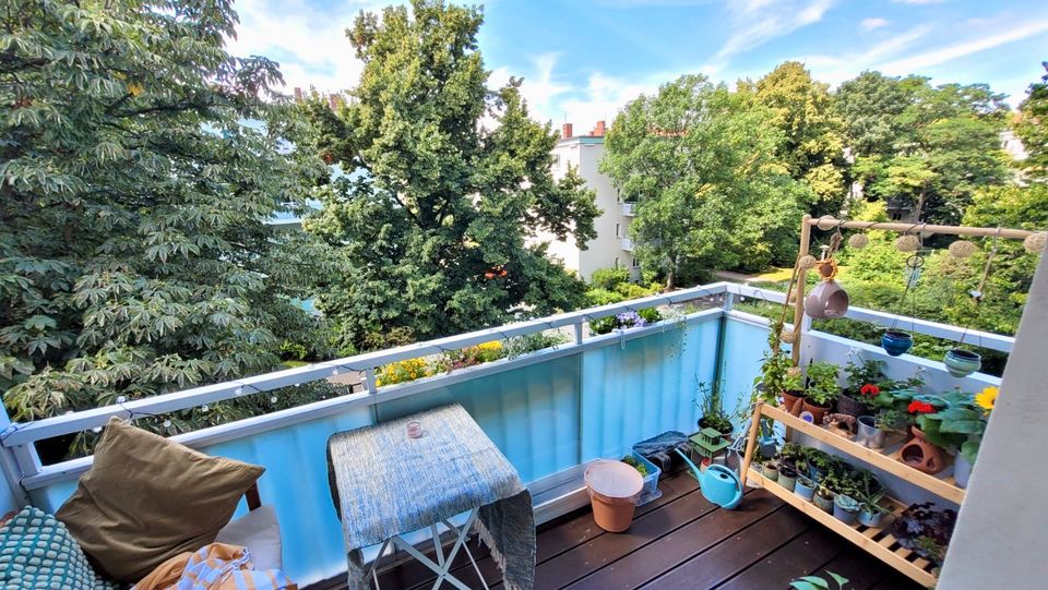 Helle 2-Zimmer-Wohnung – Südwest-Balkon, zentral & provisionsfrei