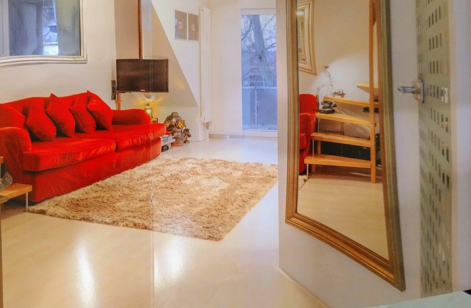 Natur & Premium-Komfort:  3 Zi. Whng. Maisonette-Idyll mit Balkon ,Garten TG-Pl. Meiendorf