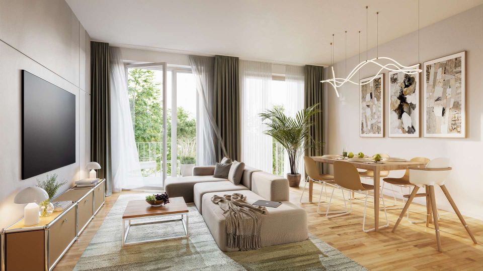 3-Zimmer-Neubauwohnung mit Aufzug, Balkon und hochwertiger Ausstattung!