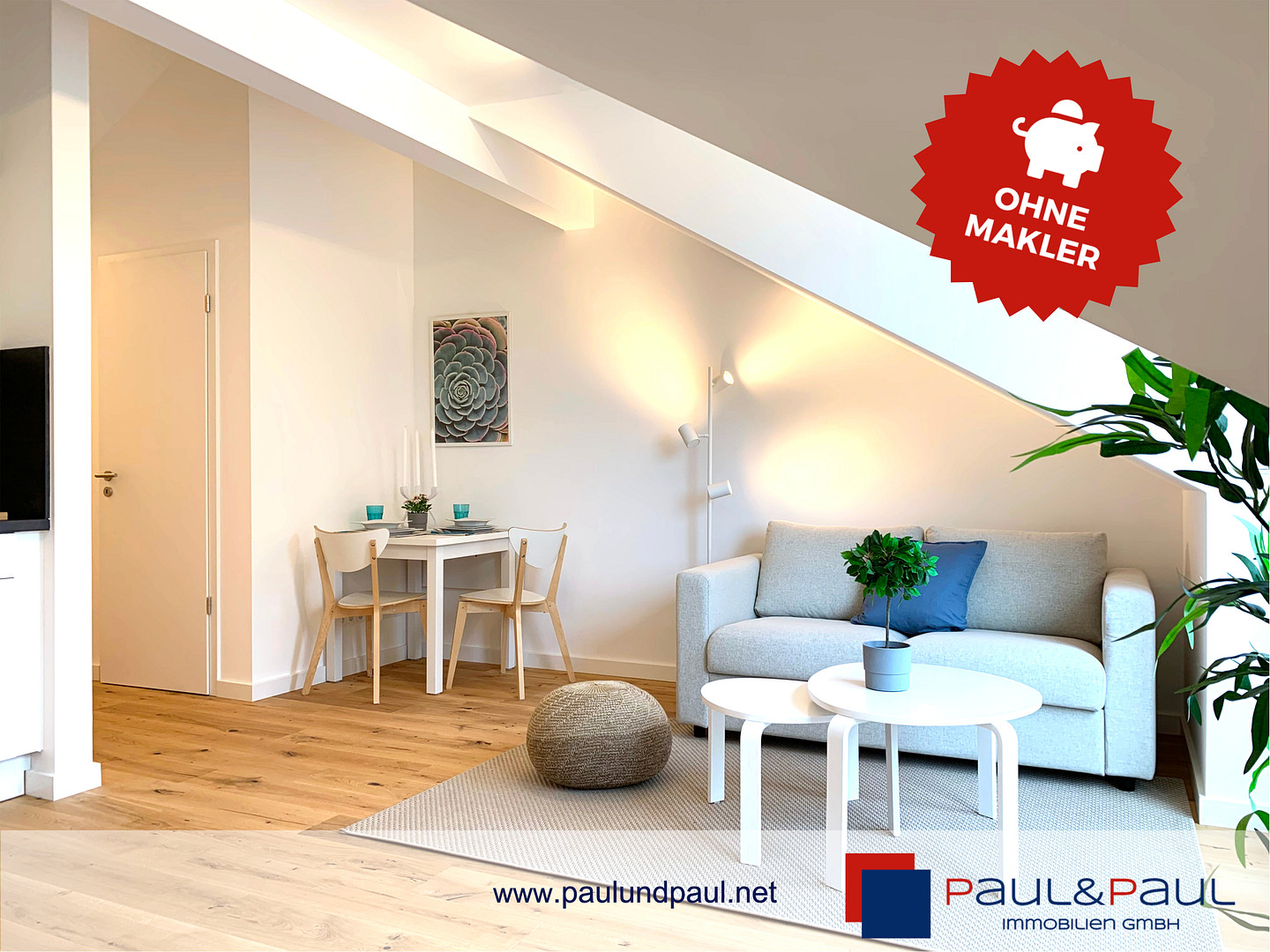 Moderne 1,5-Zimmer-Wohnung mit Südwest-Balkon in Hamburg-Marienthal