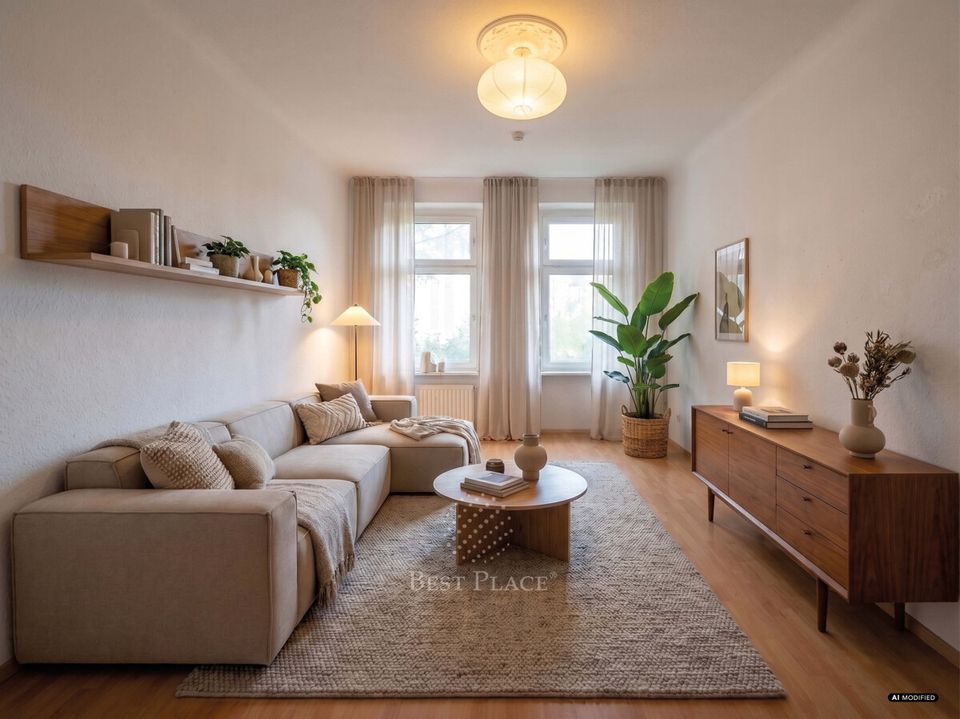 Bezugsfrei mit Potenzial: Kleines Wohn-Nest in Weißensee, renovierungsbedürftig