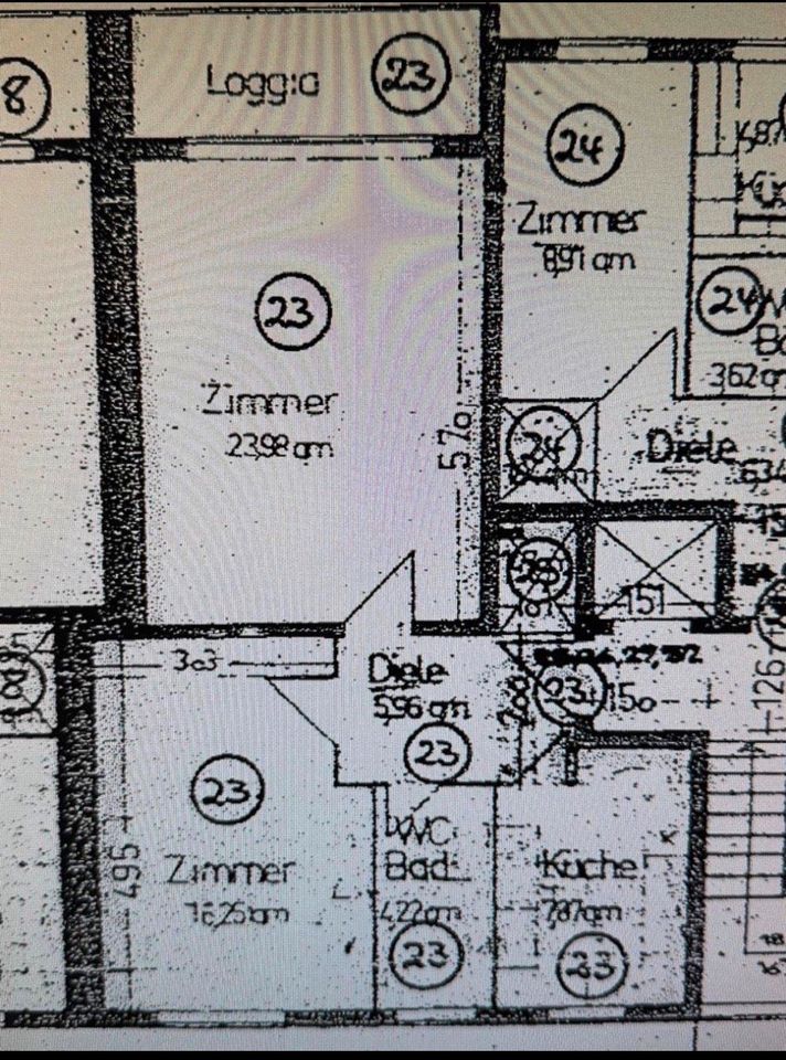 Freie, sonnige 2-Zimmer Wohnung in der Sulzaer Strasse 15