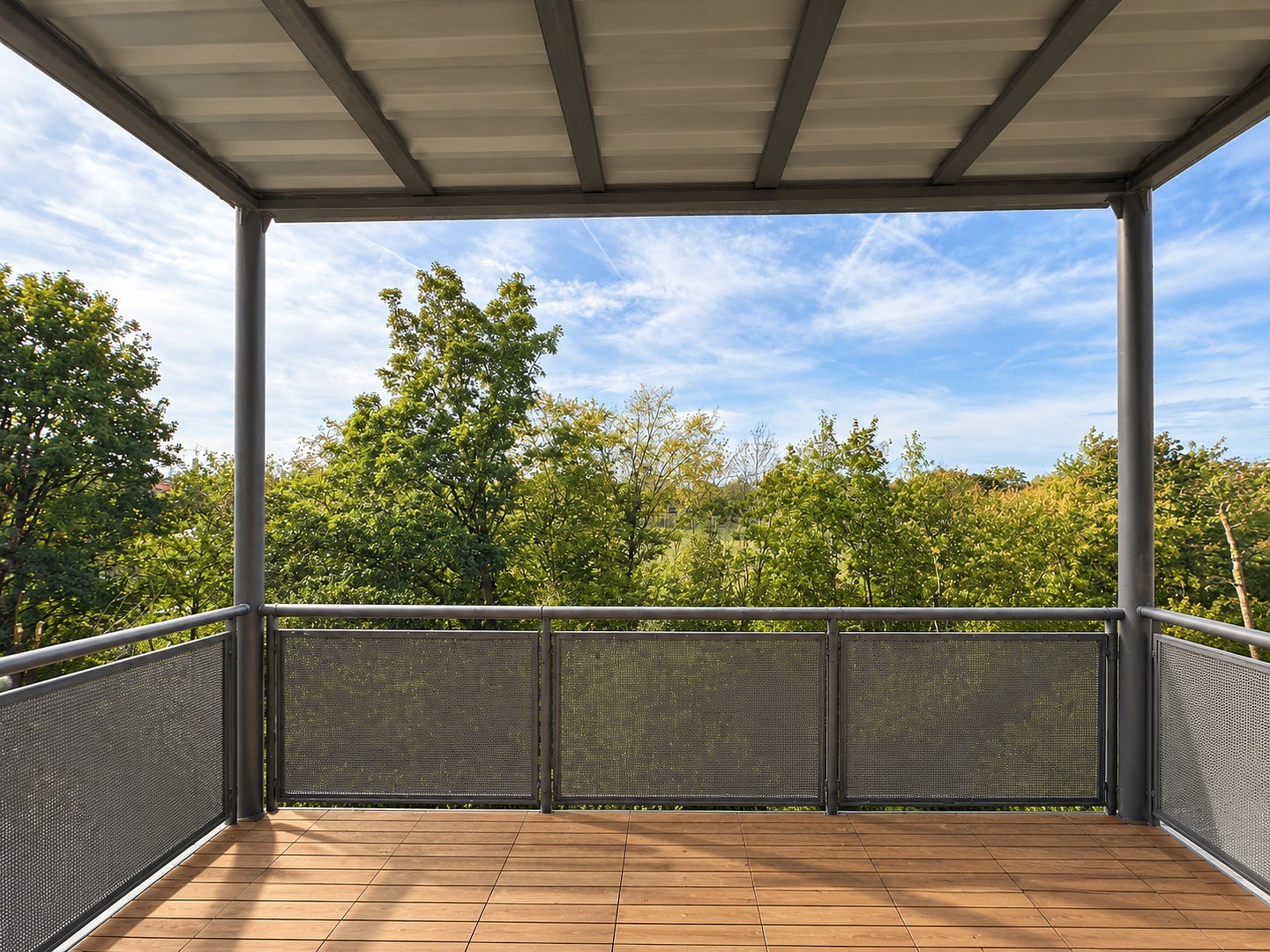 4-Zimmer-Wohnung mit Weitblick ins Grüne und Abendsonne