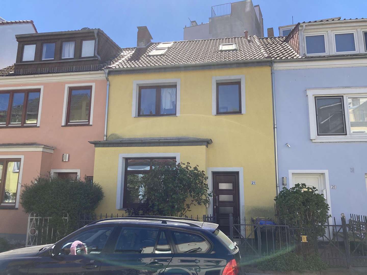 Reihenmittelhaus, Seitenstraße Fesenfeld, sehr guter Sanierungsstand, ca. 102,4 m², ca. 4297,- €/m²