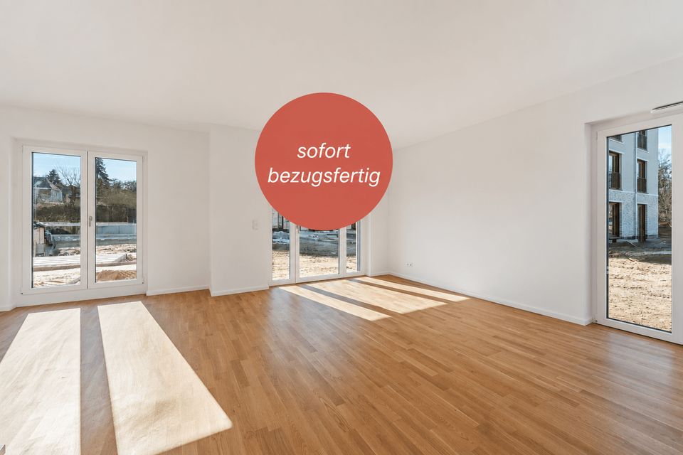 3-Zimmer-Wohnung mit Terrasse, Garten & Tageslichtbad
