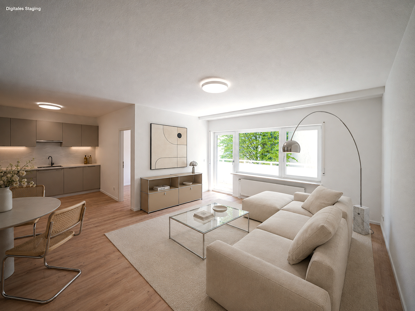 Frisch saniert & bezugsbereit: Helle 3 Zimmer mit Balkon in Wiesbaden-Biebrich