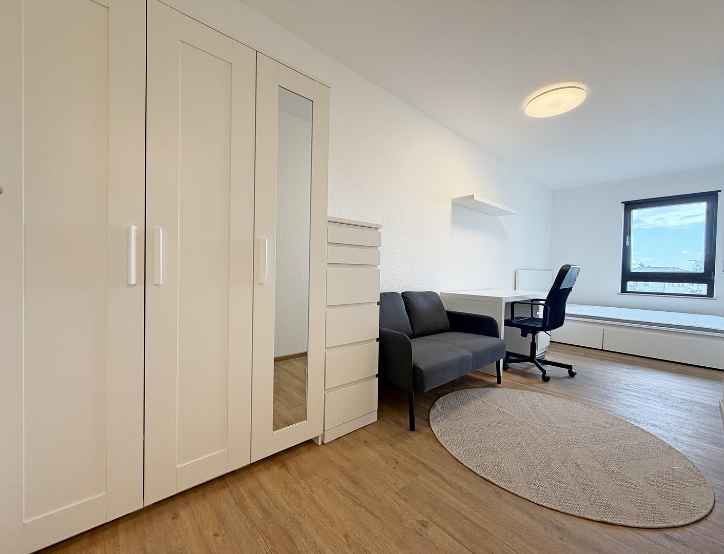 6 % Rendite! Sanierte und möblierte WG-Wohnung in Mannheim-Schwetzingerstadt