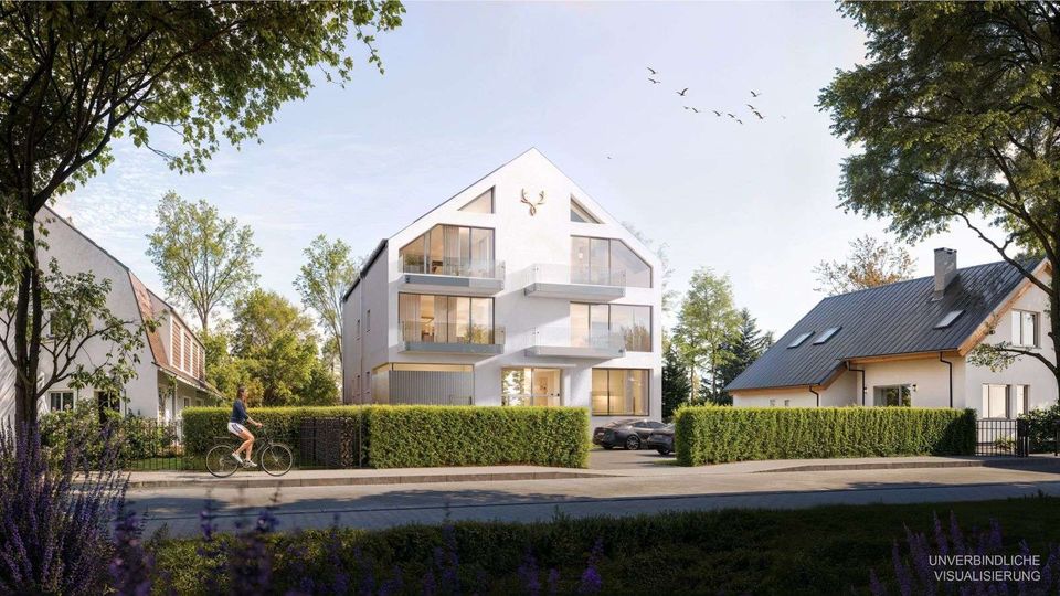 Kompakte 2-Zimmer Wohnung mit 2 Balkonen und eigenem Gartenanteil (WE 3)