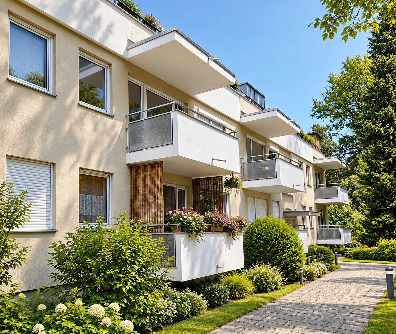 Ruhig gelegene 2-Zimmer-Wohnung mit Westbalkon in Berg am Laim