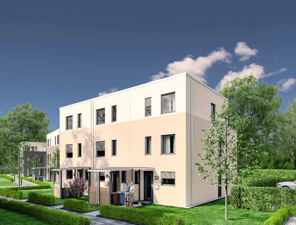 Tolles Eckhaus mit PV-Anlage, umweltfreundlicher Nahwärme und eigenem Grundstück