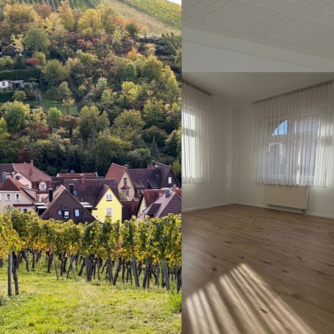 Lichtvolle ruhige 3 Zimmer Altbau Wohnung mit Stuck