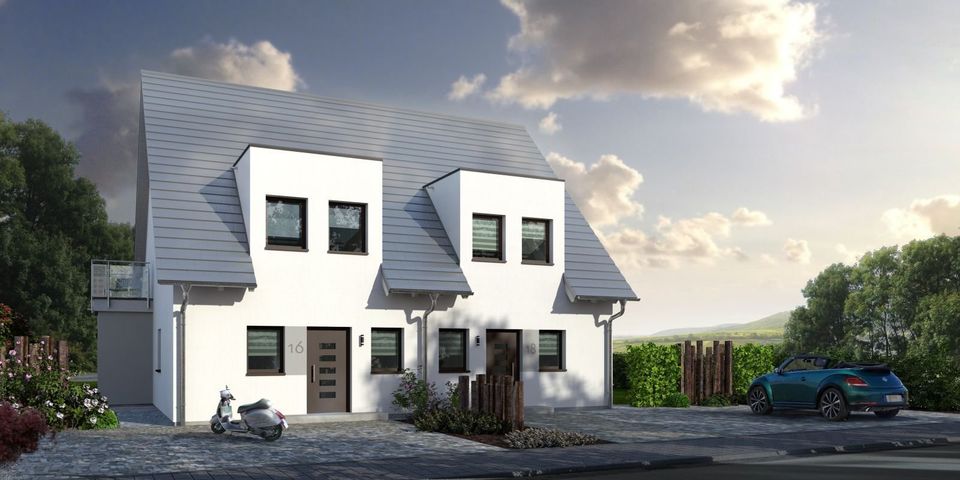 Doppelhaus Double 1 - Individuelle Gestaltung trifft modernes Wohnen