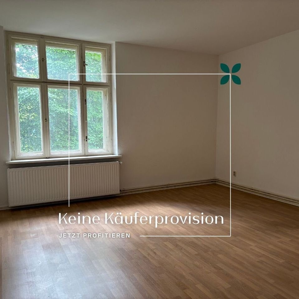 Attraktive Lage in Karlshorst: Helle 1-Zimmerwohnung mit Altbauflair – keine Käuferprovision