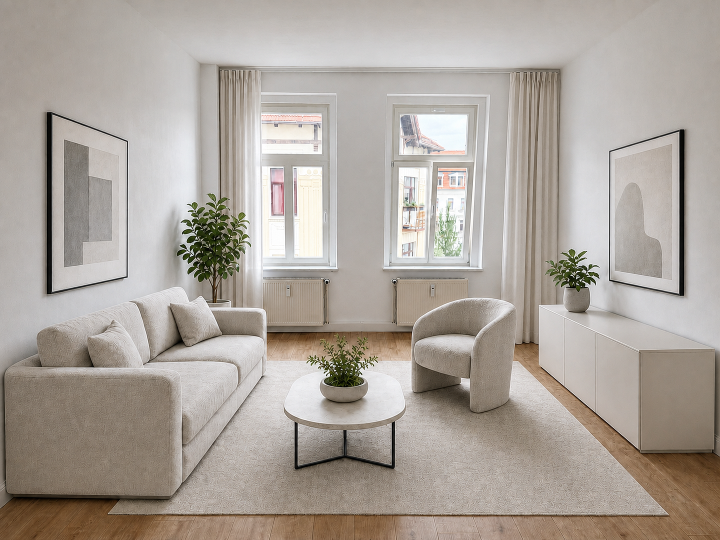 Bad, Küche, Böden, Wände neu 2022 · Fenster & Treppenhaus neu 2025 · bezugsfrei
