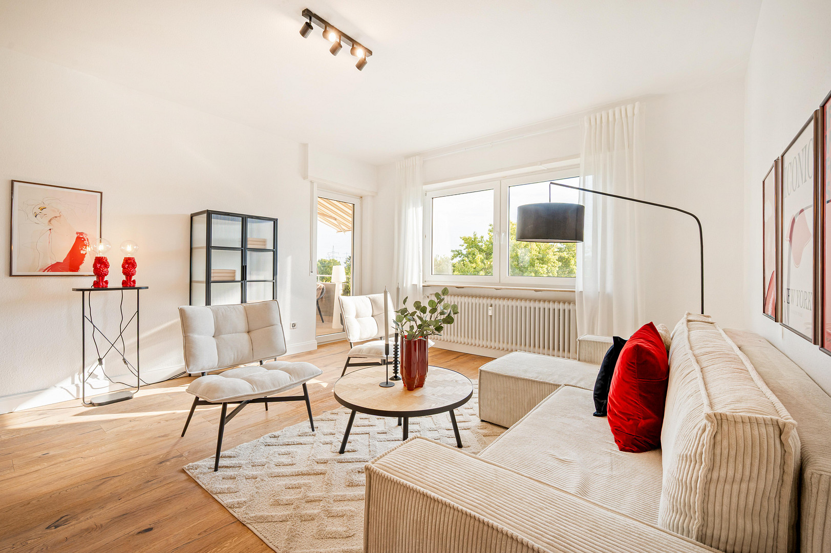 Frisch renoviert und bezugsfertig: 3-Zimmer-Wohnung mit großer Loggia in Mannheim-Feudenheim