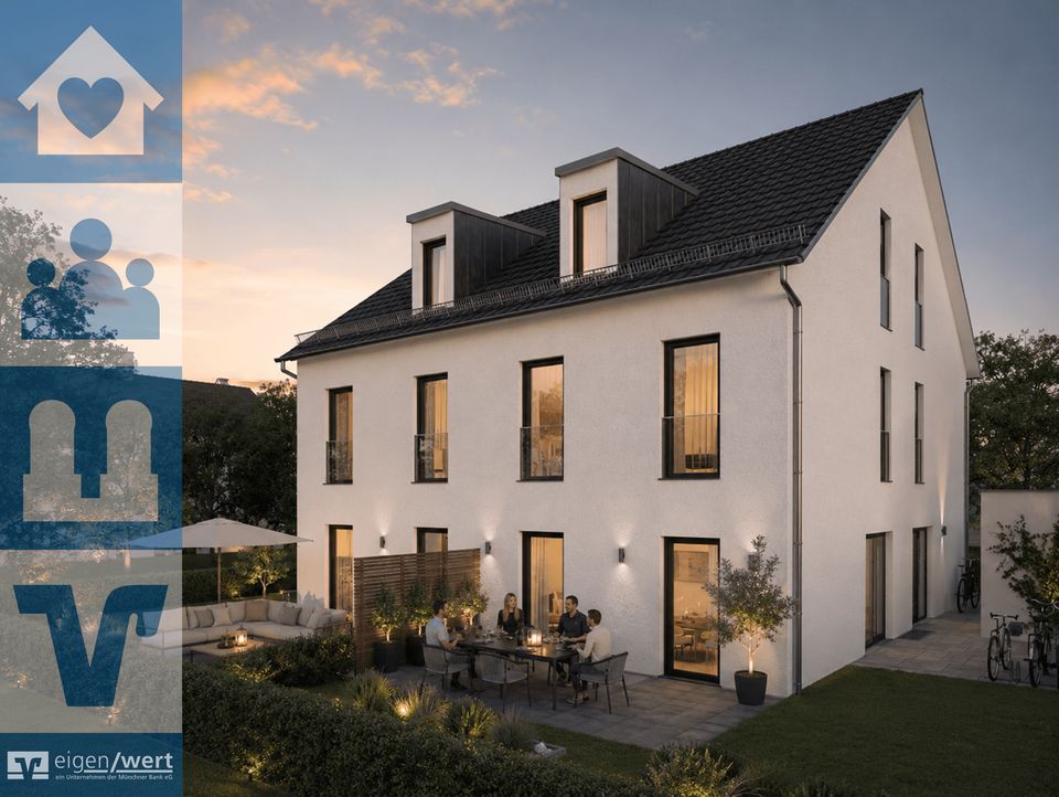 Ihr neues Zuhause im Münchner Norden: Modernes Stadthaus in Freimann