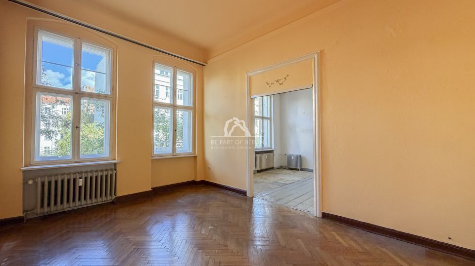 RENOVIERUNGSBEDÜRFTIGE 3-ZIMMERWOHNUNG MIT BALKON IN SCHÖNEBERG| PROVISIONSFREI