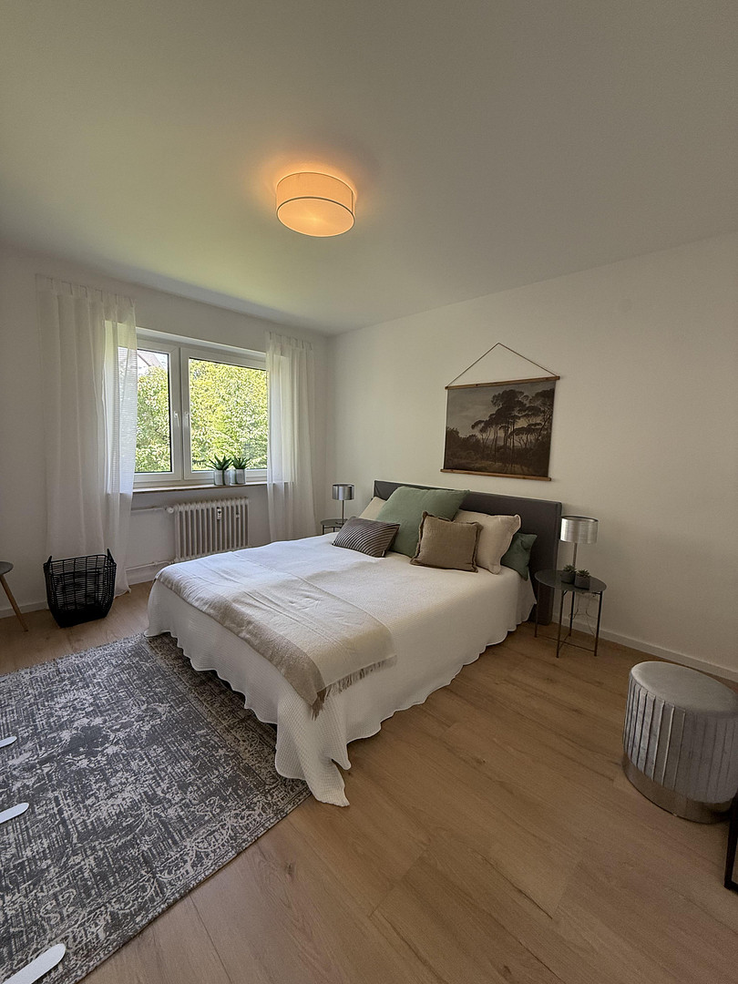 Provisionsfrei / Kernsanierte 3-Zimmer Wohnung in Wiesbaden-Schierstein mit Balkon & Stellplatz