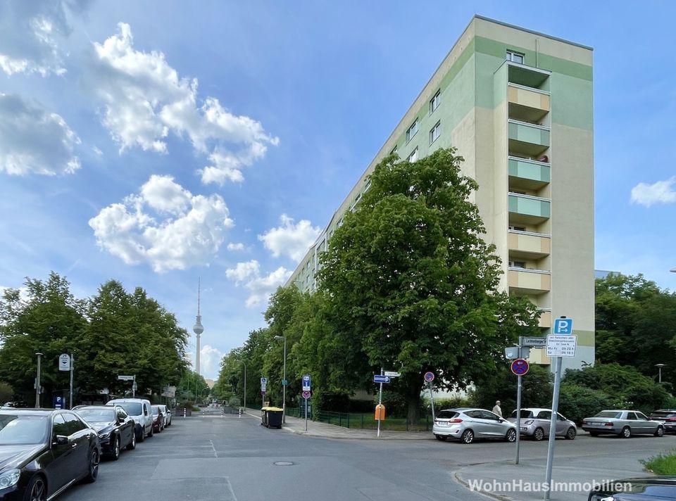 Vermietete 2-Zimmer-Wohnung mit Südbalkon nahe Alexanderplatz